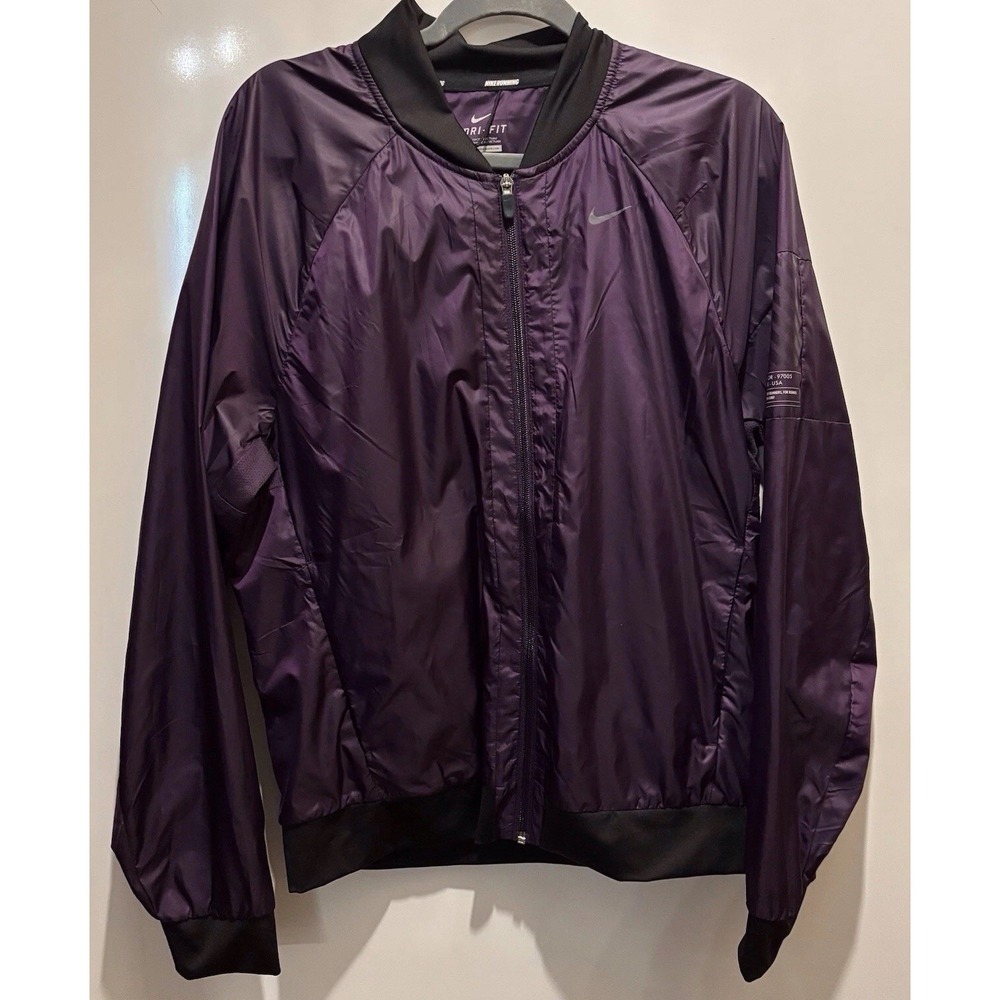 Nike Dri-fit Running Jacket Large Chest 44" Length 26"